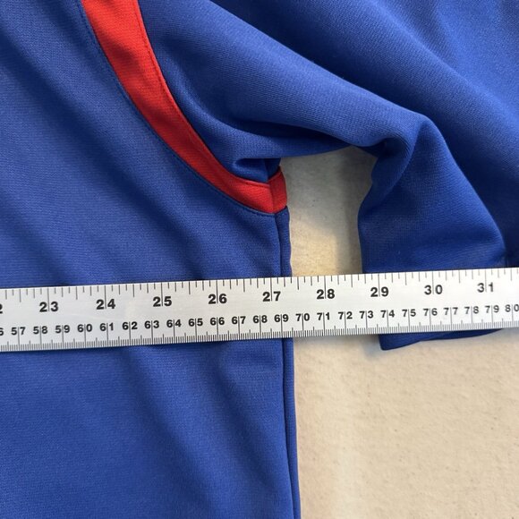 Chicago Cubs MLB Geniune Merchadise True Fan Series Blue Baseball Jersey Sz L - Picture 9 of 10